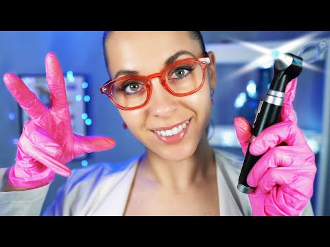 ASMR hospital Doctor Roleplay, Outer & Deep Ear Cleaning, Unbluring Your vision, Personal Attention