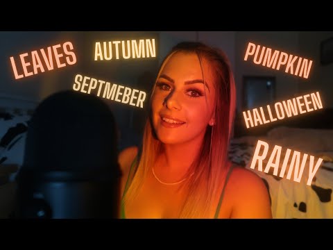 ASMR Autumn Themed Trigger Words 🍂