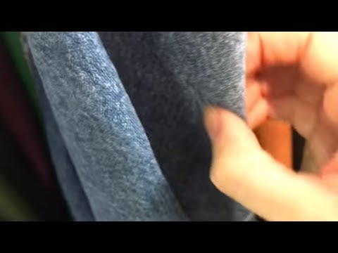 [ASMR] Scratching Clothes in a Vintage Clothing Store