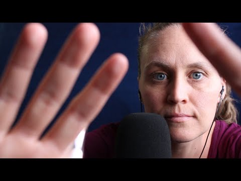 ASMR Inaudible Whispers and Mouth Sounds with Hand Movements (layered)