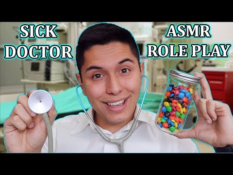 [ASMR] Sick Doctor Role Play! (Funny Cranial Nerve Exam)