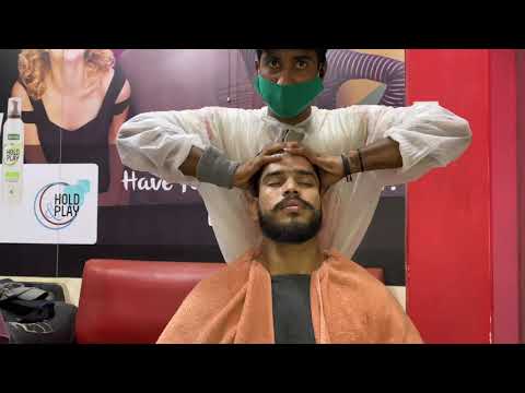 ASMR Relaxing | 💆‍♂️Head Massage And Neck Massage Therapy | By Barber Sameer.