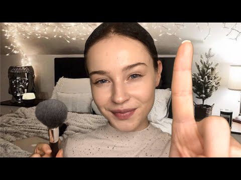 ASMR Follow My Instructions For Sleep & Tingles😴 | Light Triggers, Mic Brushing, Face Tracing & More