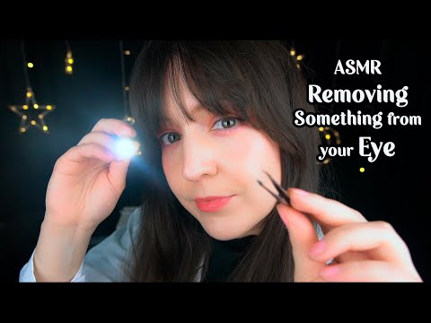 ⭐ASMR [Sub] There is Something in Your Eye? Eye Exam (Soft Spoken)
