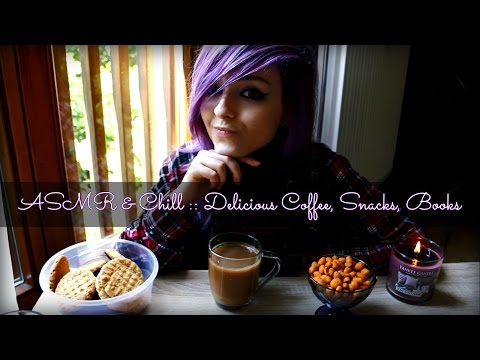ASMR&Chill :: Delicious Coffee, Snacks, Books {soft spoken}