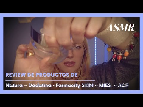 ASMR Charla de Skincare FAVS 🥂 (soft spoken, susurros, ramble, tapping)