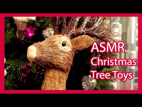 ❤ASMR❤ Christams Tree Toys Scratching & Tapping & Caress on Toys
