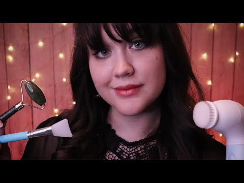 ASMR Relaxing Facial Spa (Soft-Spoken Personal Attention)