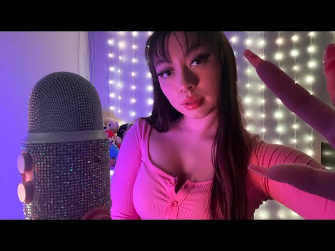 ASMR Intense Mouth Sounds & Close Hand Movements (+ Covering the Camera)