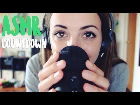 ASMR - Counting Down (Extreme Close Up Whispering)