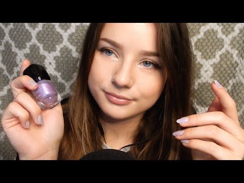[ASMR] Painting My Nails and Chatting 💅🏻 Cleaning, Viling, Painting & Whispering