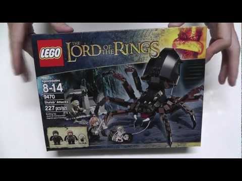 LEGO Lord of the Rings Set #9470 Shelob Attacks - ASMR Whispered Unboxing Review