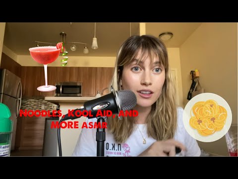 New ASMR Carol Video! All kinds of noodles and fun!