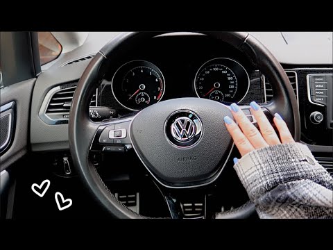 [ASMR] CAR TAPPING✨ | Volkswagen Golf Sportsvan | ASMR Marlife