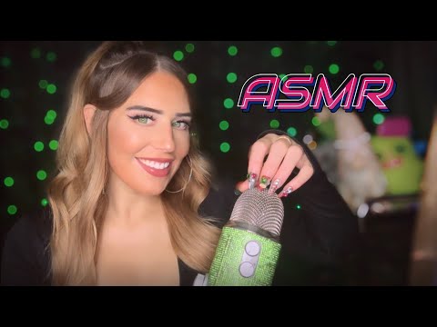 ASMR ⚡️Semi fast, rhythmic tapping & clicky mouth sounds for GUARANTEED TINGLES ⚡️