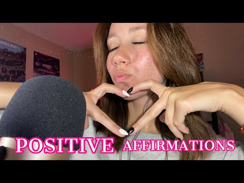 ASMR | positive affirmations/saying nice things 🤍