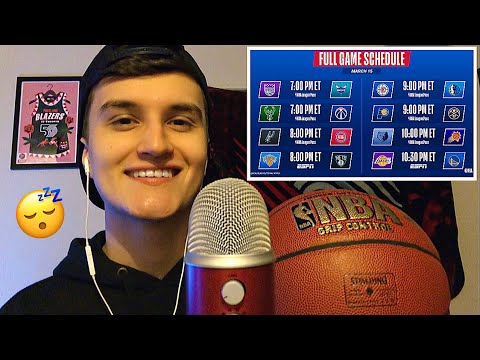 ASMR NBA Game’s Predictions 🏀 (relaxing whispering) 16th-20th