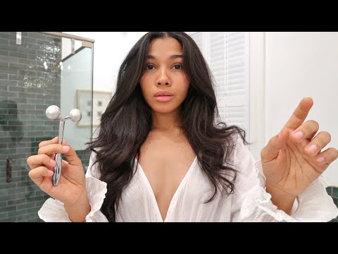 ASMR | Get Ready For Bed With Me | Skincare ASMR  🌬️