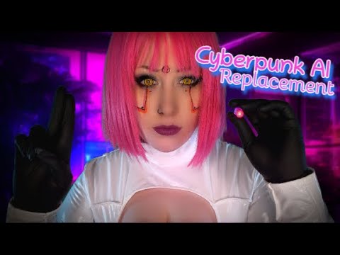 Cyberpunk ASMR | AI Girl Replaces Your Microchip