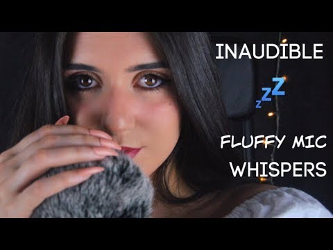 BEST INAUDIBLE WHISPERING & FLUFFY MIC SCRATCHING ASMR 😴 Pt. 2
