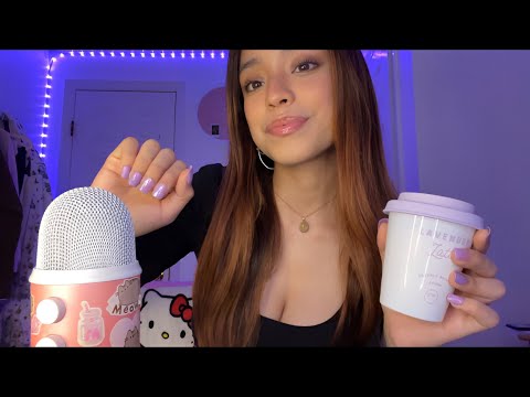 ASMR Tingly Nail Tapping & Chatty Whisper Ramble 🪴🌙