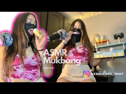 ROLEPLAY ASMR💕Ice cream🍦Mouth sounds Mukbung☺️Happy Thanksgiving!