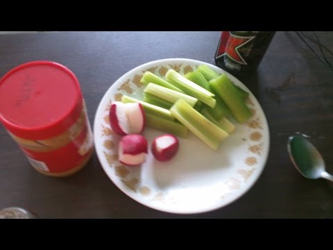 ASMR: Eating Celery and Radishes Snack Time! Crunching,Mouth Sounds,Hand Rubbing and more!