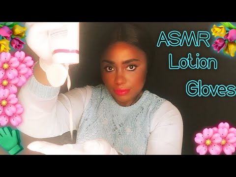 ASMR Extra Small Latex Gloves Sounds😴💤 with Lotion
