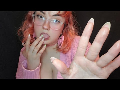 ASMR Spit Painting Your Face (PURE MOUTH SOUNDS, no talking)