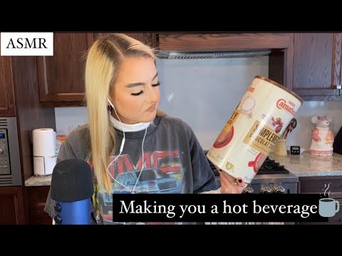 ASMR | making you a hot beverage of your choice