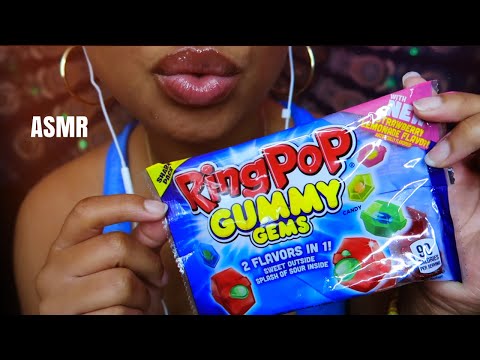 ASMR | Squishy Gummy Eating Sounds 🍬