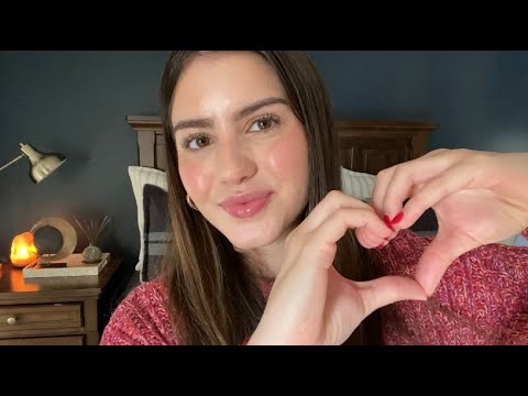 ASMR - Relaxing Positive Affirmations 💕  (close whispers and lots of writing/tapping sounds!)