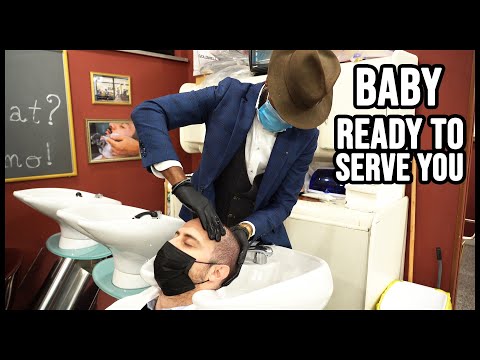 💈 This is Baby, ready to serve you 💈 LONG SHAMPOO HEAD MASSAGE