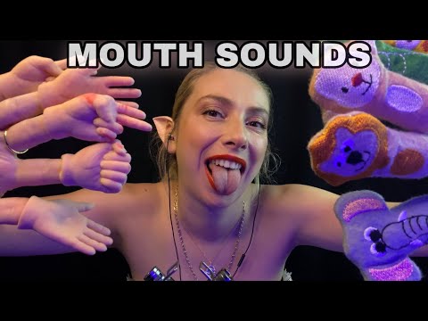 Asmr Mouth Sounds in Your Brain | ✨INTENSE TINGLES✨ #mouthsounds