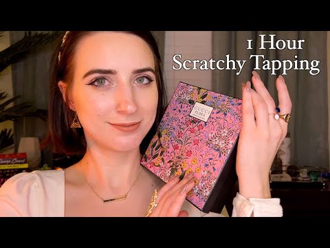 ASMR 1H Scratchy Tapping on Assorted Items (whispered)