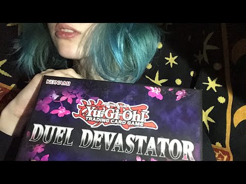 Asmr tapping on yu-gi-oh box and cards