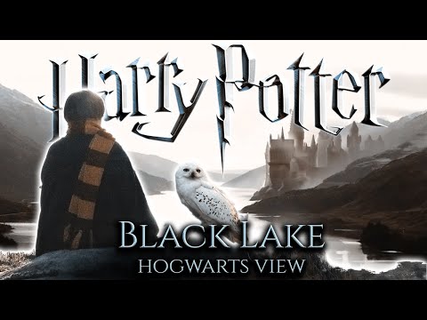 You ditch Hogwarts Classes to Watch the Sunset in the Black Lake ⚡ Harry Potter Ambience/ Soft Music