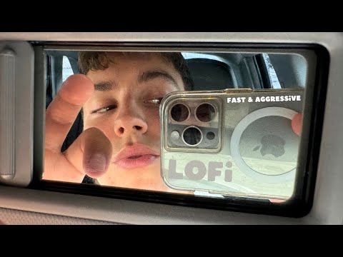 ASMR in my car FAST & AGGRESSIVE (scurrying, camera tapping, unpredictable triggers)