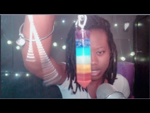 ASMR chakra alignment & guided meditation, stones/crystals