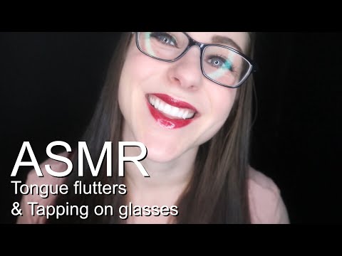 Fast Tongue Flutters | Tapping on Glasses