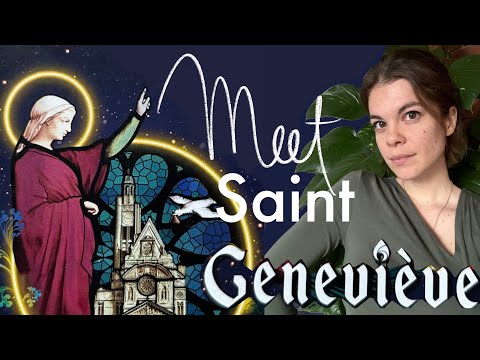 Sainte Genevieve saved Paris multiple times
