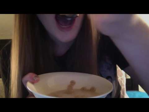 ASMR Eating Show: Apple Cinnamon Cherrios