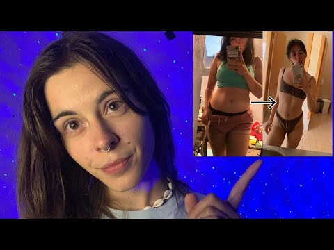 ASMR STORYTIME HOW I LOST WEIGHT (22 lbs/ 10kg) in a healthy way (whispered story & tips + photos)