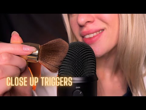 ASMR | TRIGGER ENDBOSS 🧨 EXTREME RELAXING Close Up Mic Triggers, inaudible whispering, mouth sounds