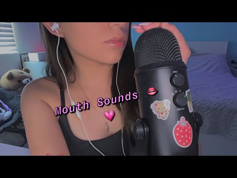 ASMR: Mouth Sounds + Tapping 🐝