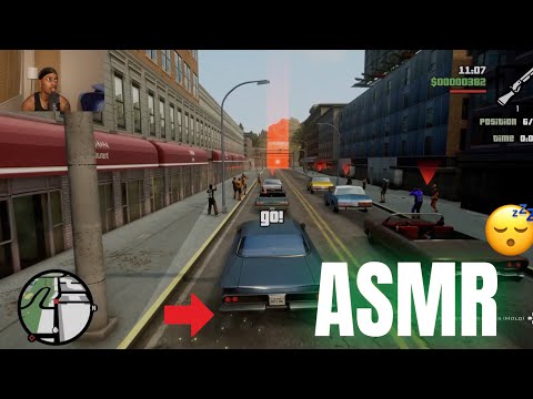 [ASMR] I won this race with a flat tire (GTA San Andreas definitive edition gameplay)