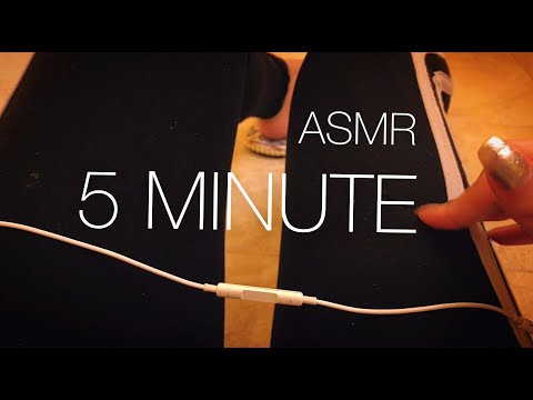 5 MINUTES OF ASMR [Tapping, Tracing, Scratching,Fabric Sounds]