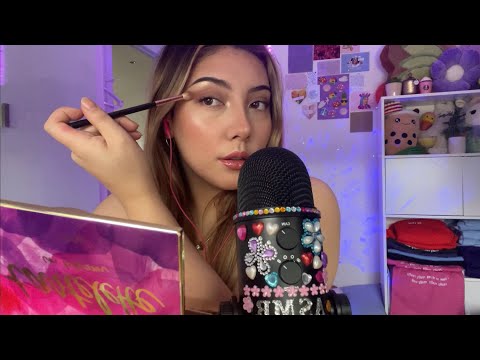 ASMR chill get ready with me! 💘💄 ~chit chat, doing my makeup, life + health updates~ | Whispered