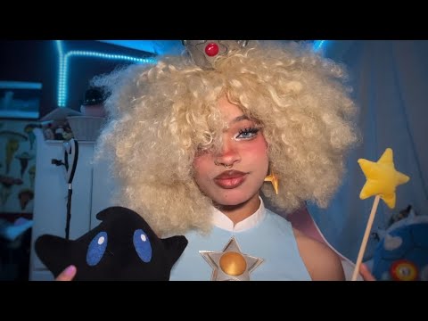 ASMR 🩵 Rosalina patches you up, You're a Luma ⭐️ face touching, personal attention