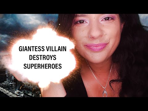 GIANTESS VILLAIN CAPTURES YOU AGAIN - ASMR ROLEPLAY | Custom Video